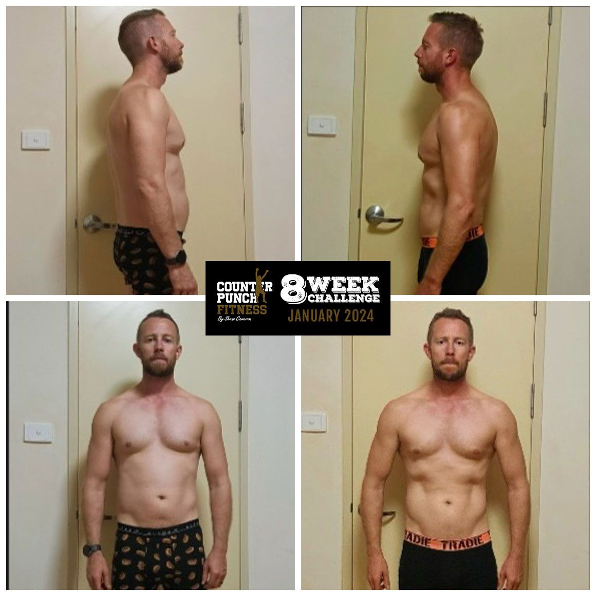 before and after photo