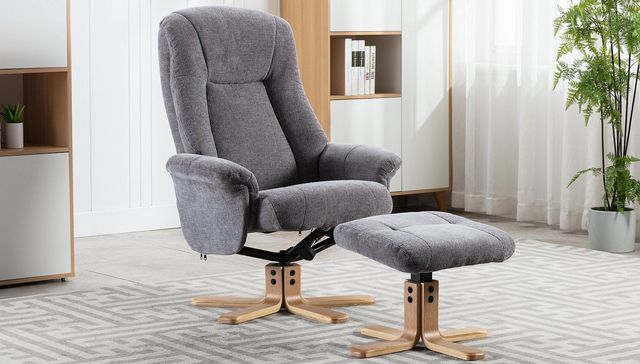 hudson swivel recliner