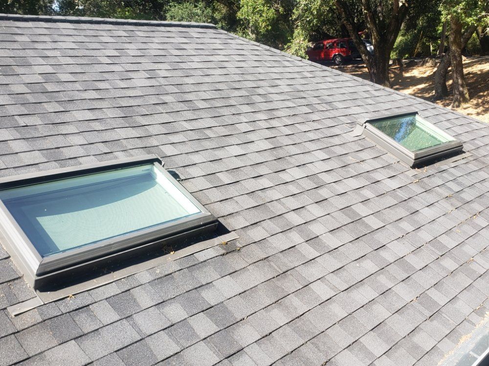 There Are Two Skylights On The Roof Of A House – Rohnert Park, CA - Josh’s Window Cleaning