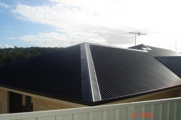 Black Roof — Hi Tech Roofing in Kilaben Bay, NSW