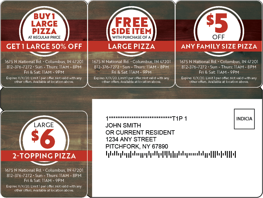 direct mail cards 