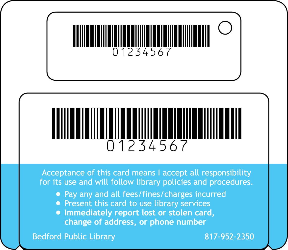 Library and patron cards