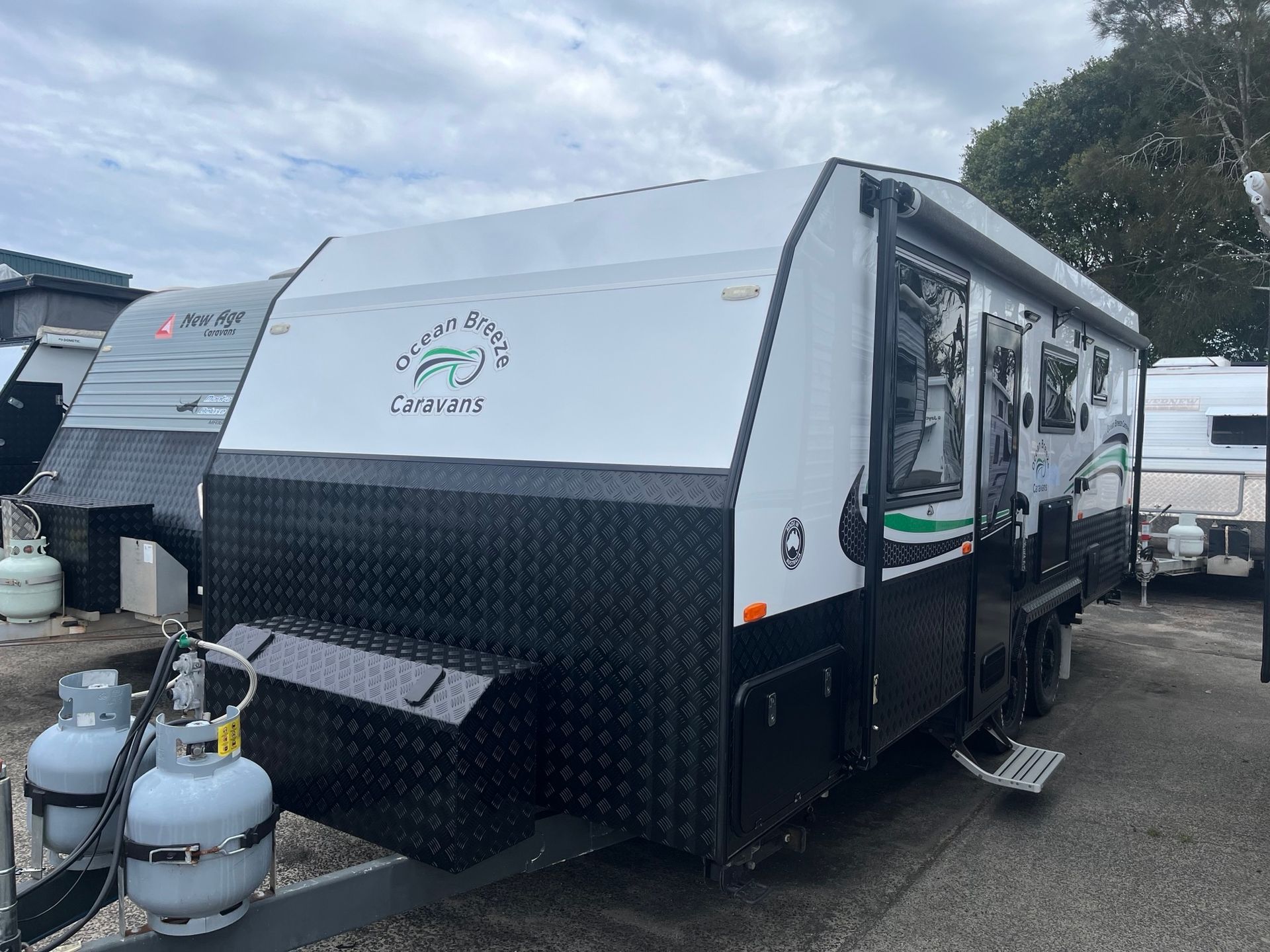  A Used Caravan On Display In A Yard  -  Perkins Caravans Ballina