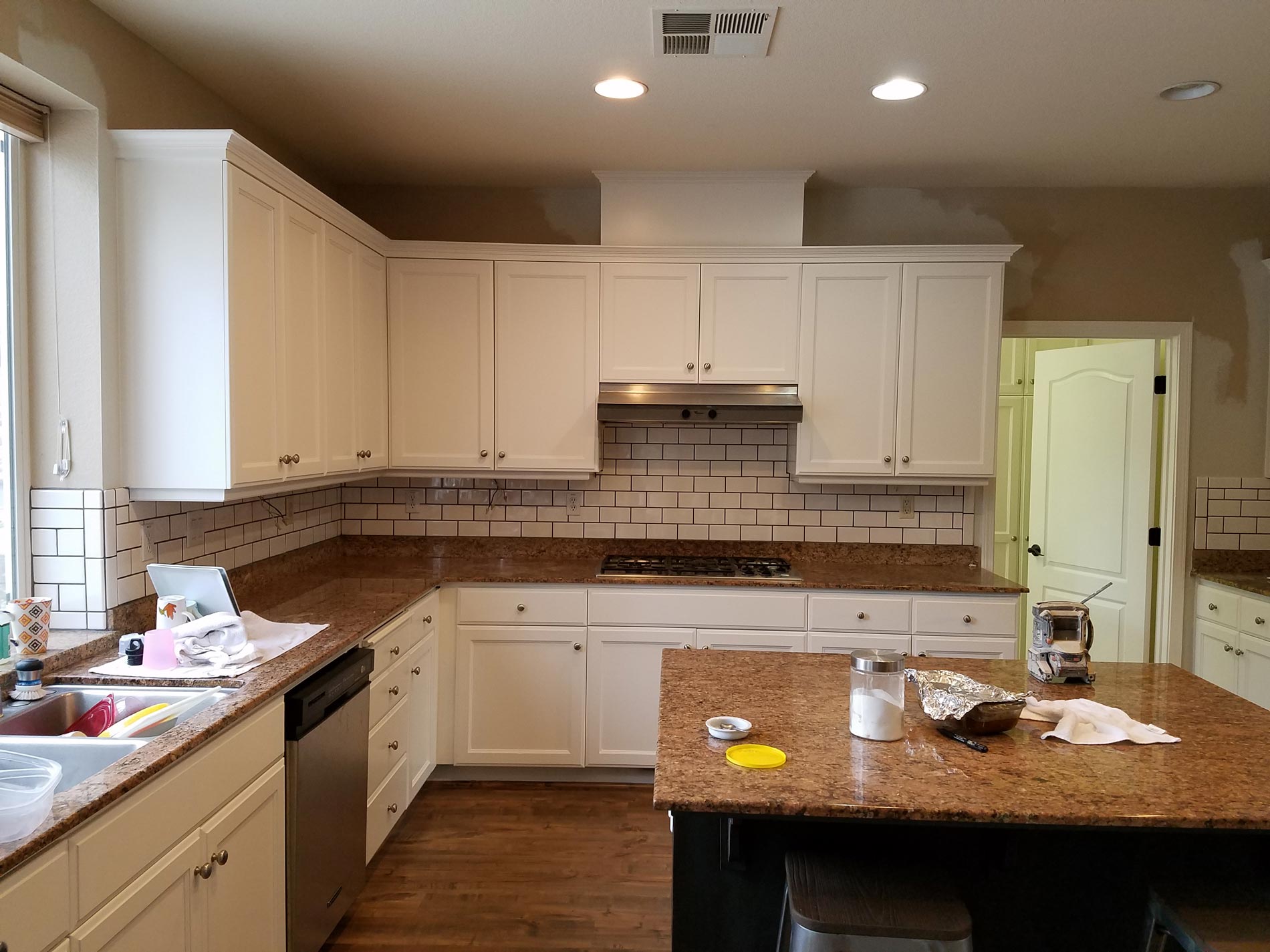 After Kitchen Cabinets Paint — Spokane, WA — TM Painting & Construction