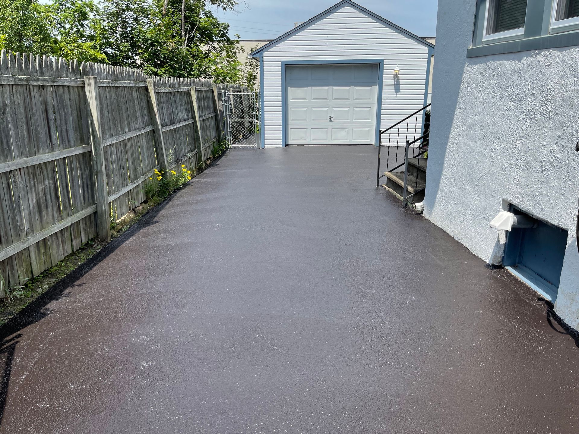 New Coated Road — Deposit, NY — J-Line Stripe