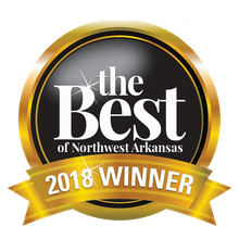 The Best of Northwest Arkansas 2018 Winner Badge