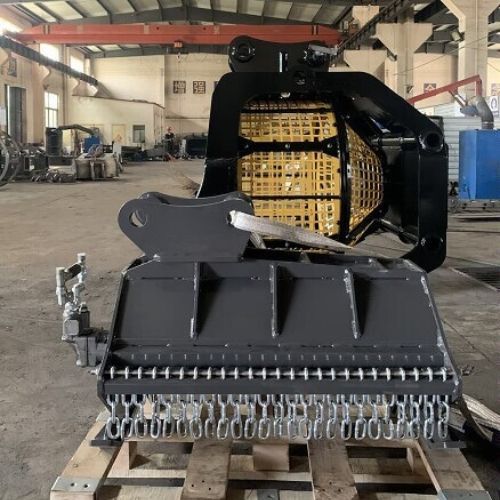 Excavator flail mowers & slahers