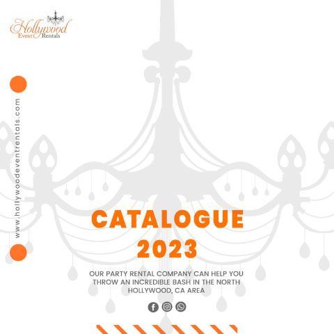 Hollywood Events Rentals Catalogue 2023 cover