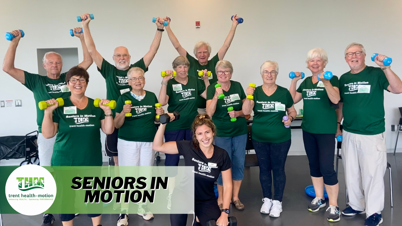 seniors exercising group