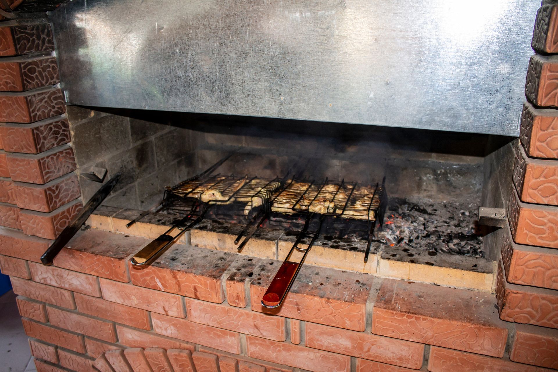 barbecue in muratura