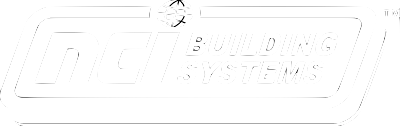 A black and white drawing of a building systems logo on a white background.