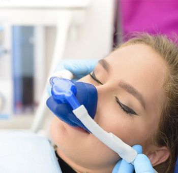 Woman Having Sedation Process Dentistry — Newburyport, MA — Vaka Dental Care