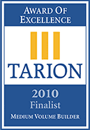 Tarion Award of Excellence Logo