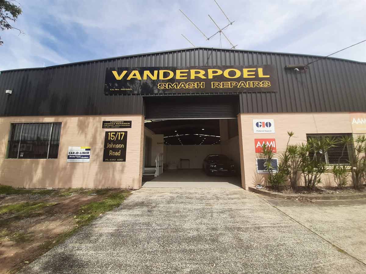 Vanderpoel Smash Repair Shop —  Panel Beater in Wyong, NSW