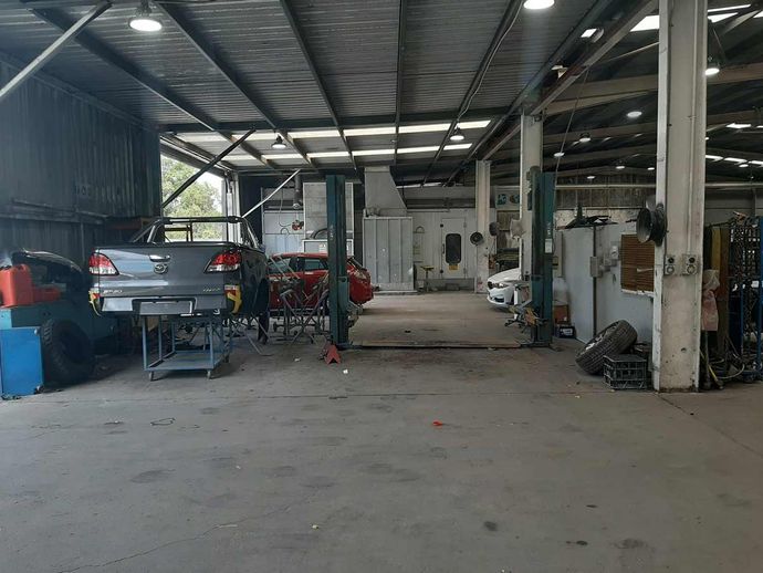 Inside Of Smash Repair Shop —  Panel Beater in Wyong, NSW