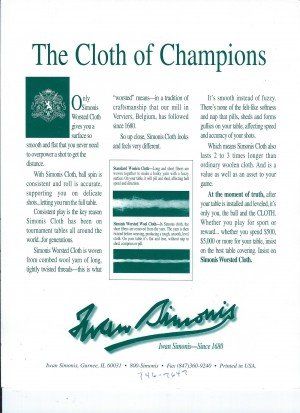 Cloth Of Champions — Salem, OR — The Cue Ball