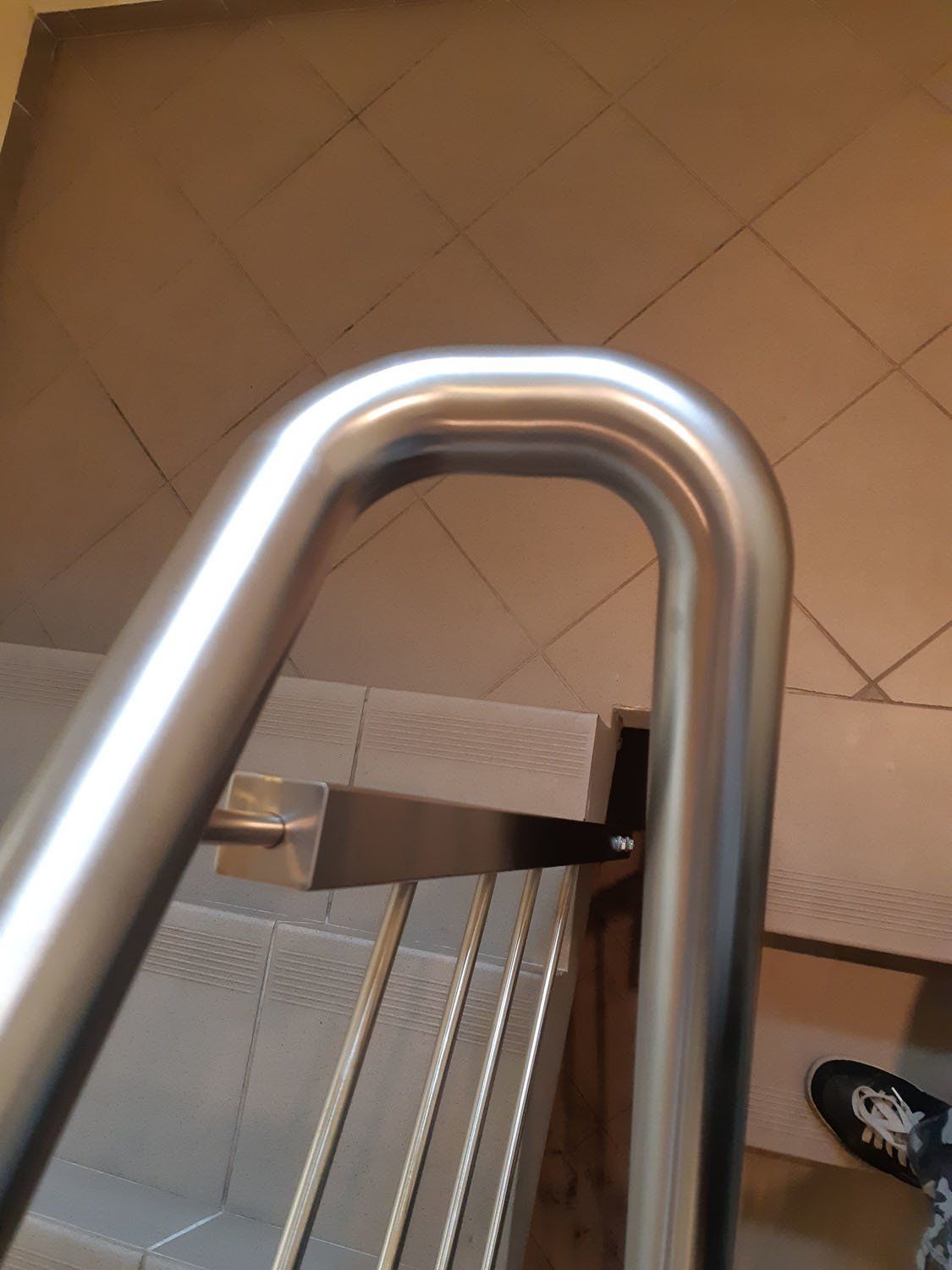 turėklo priartintas fragmentas