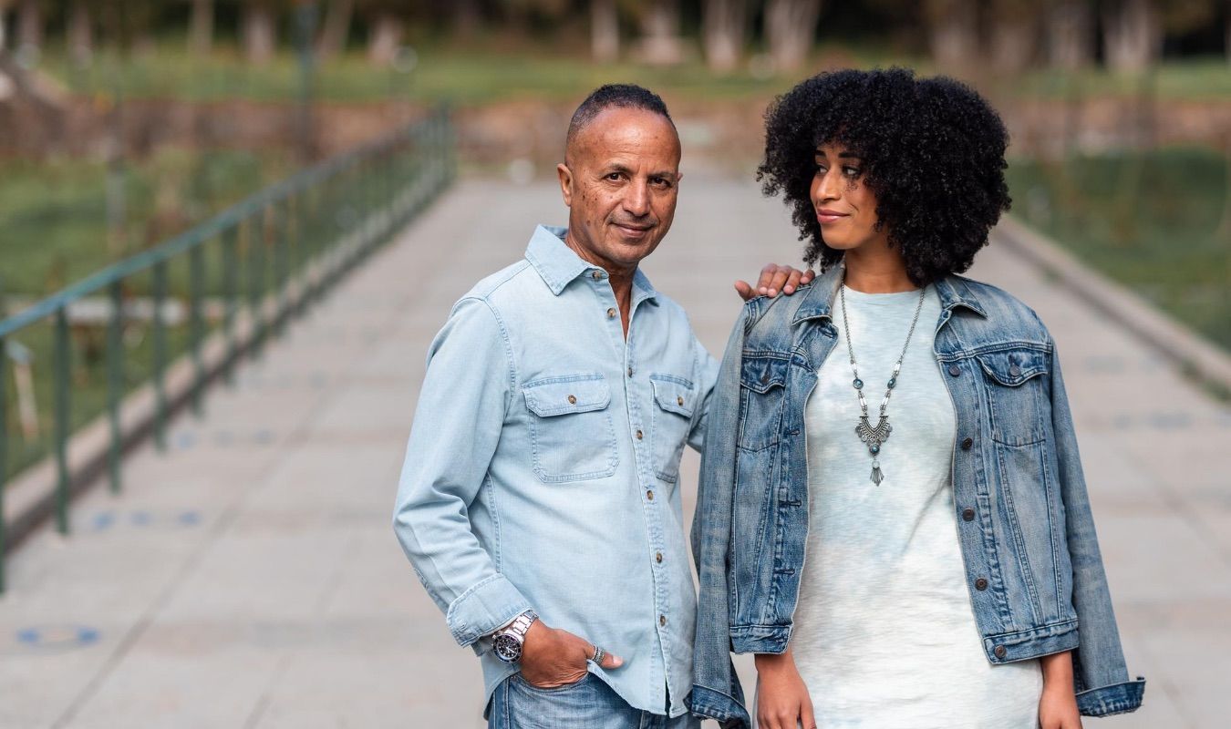 Xiomara and Dagne a father/daughter