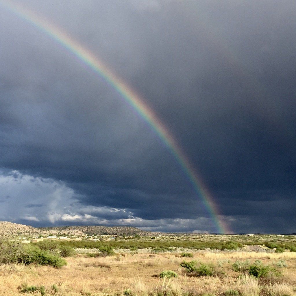 Rainbow over Verde Valley