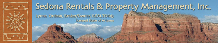 Sedona Rentals & Property Management, Inc header