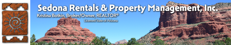 Sedona Rentals & Property Management, Inc header