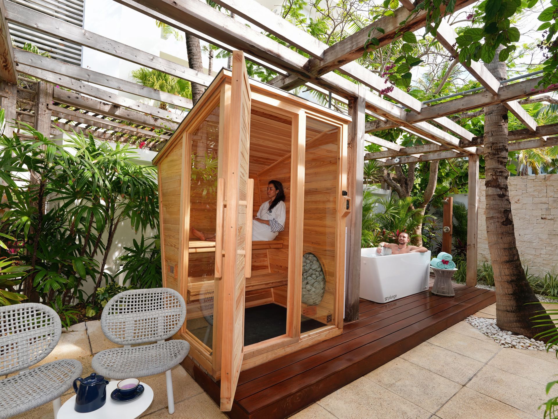 The Spa at Wymara Resort introduces Hot & Cold plunge therapy