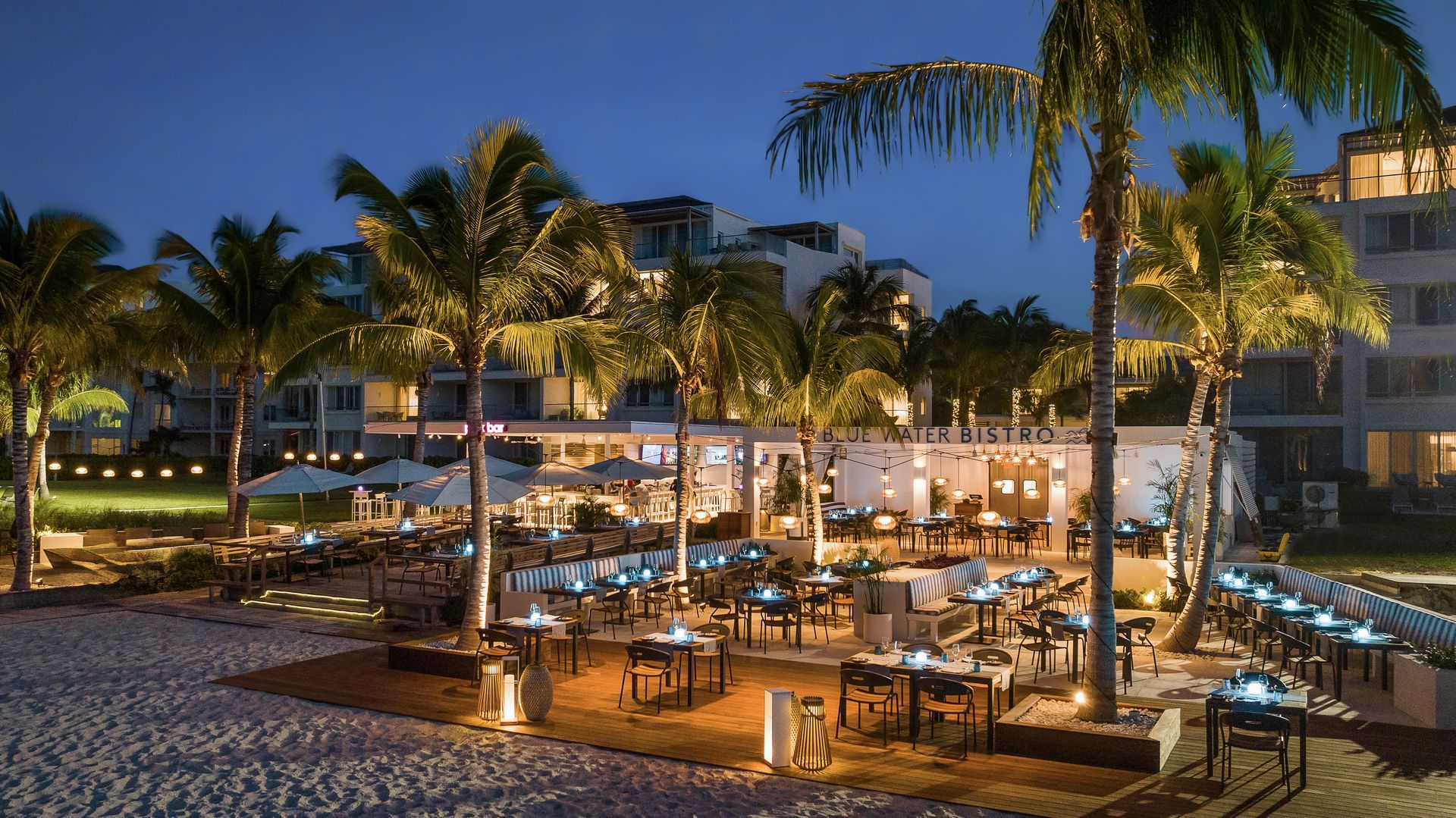 Blue Water Bistro, Wymara Resort + Villas, Turks and Caicos