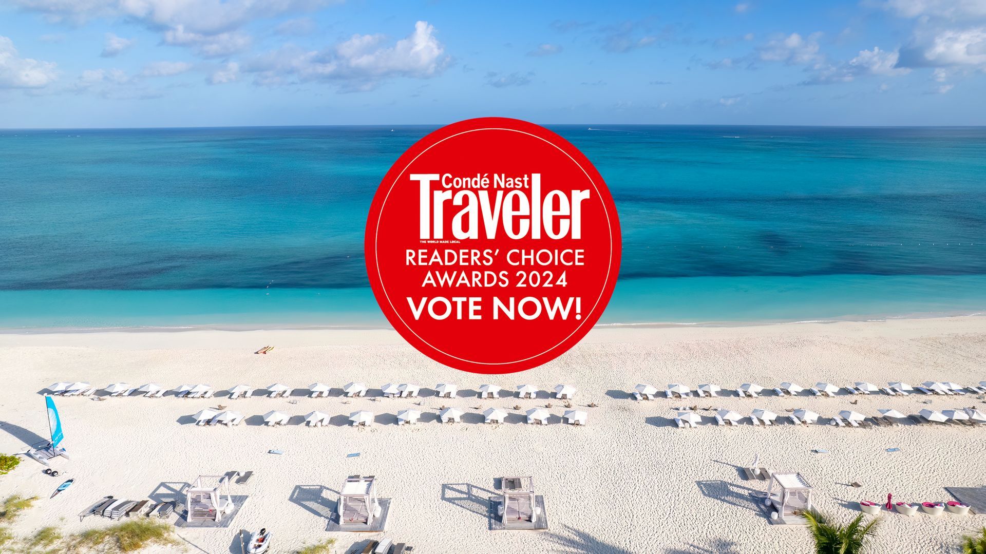 Vote for Wymara Resort + Villas in Condé Nast Traveler's 2024 Readers' Choice Awards Survey