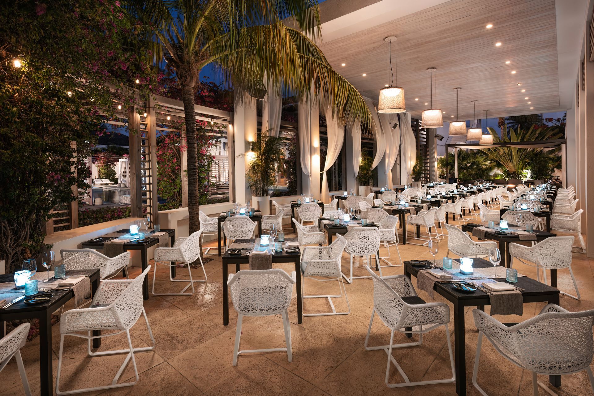 Indigo Restaurant, Wymara Resort + Villas, Turks and Caicos
