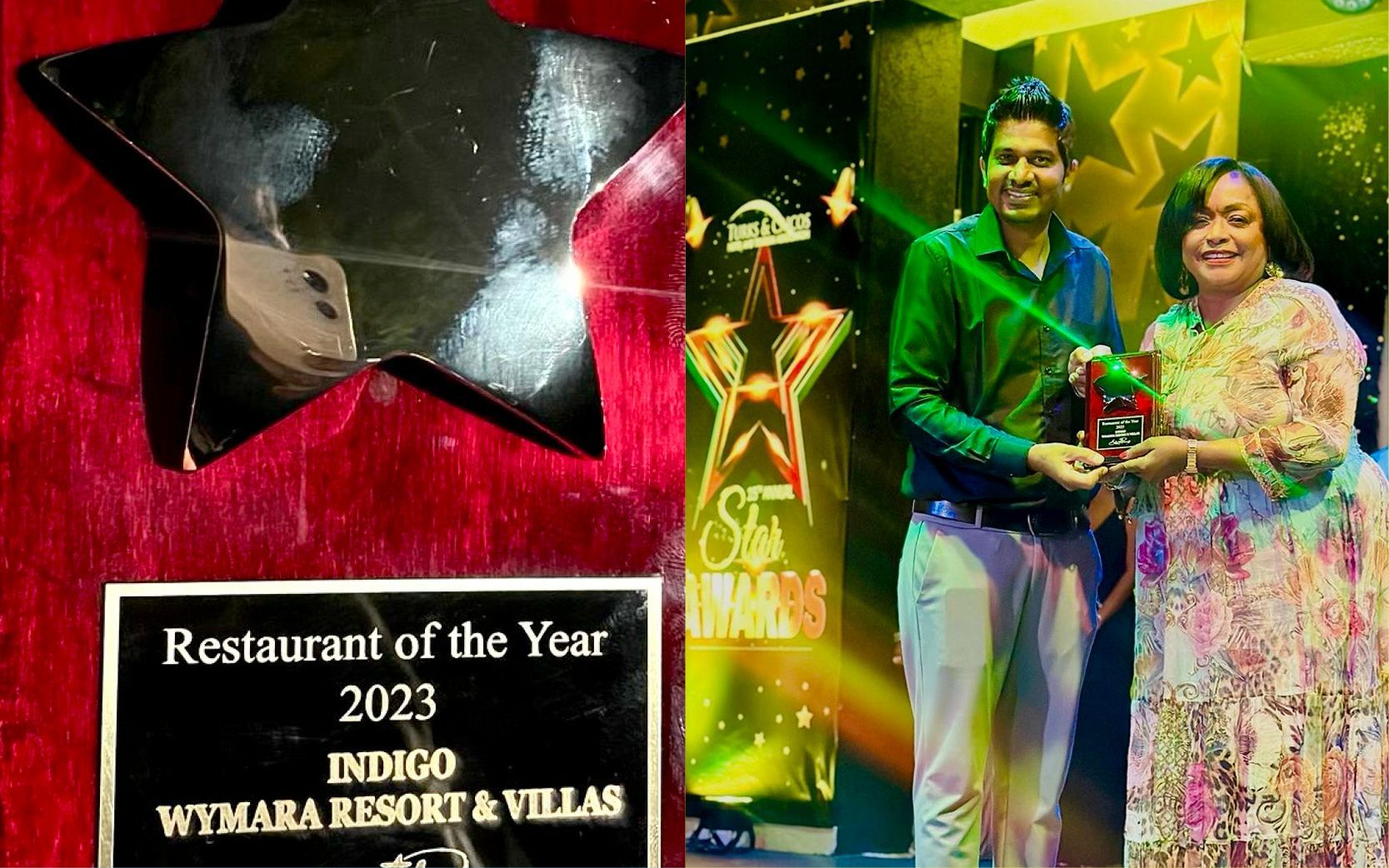 Indigo awarded Best Restaurant of the Year by TCHTA Star Awards
