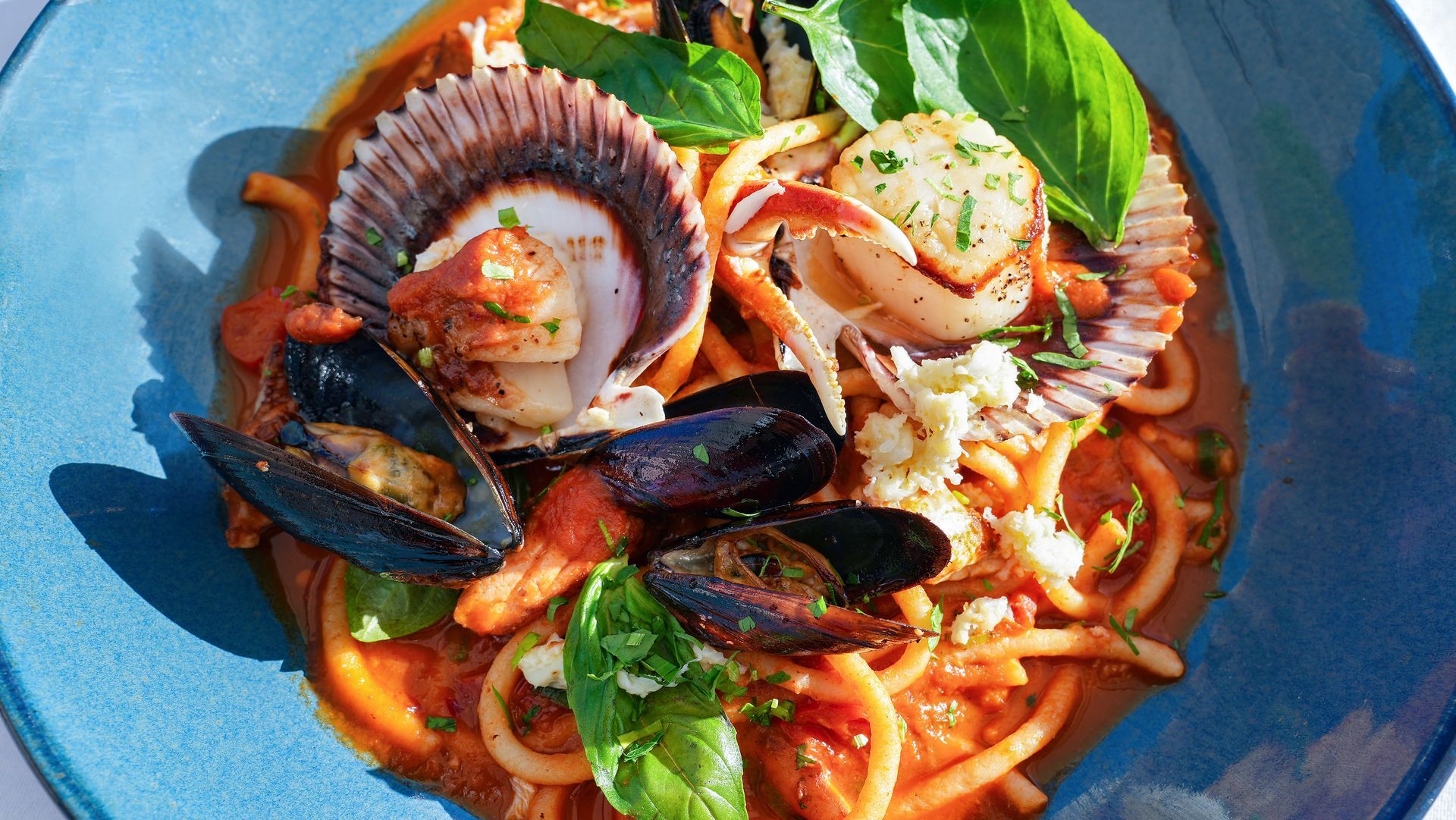 Seafood Spaghetti Marinara