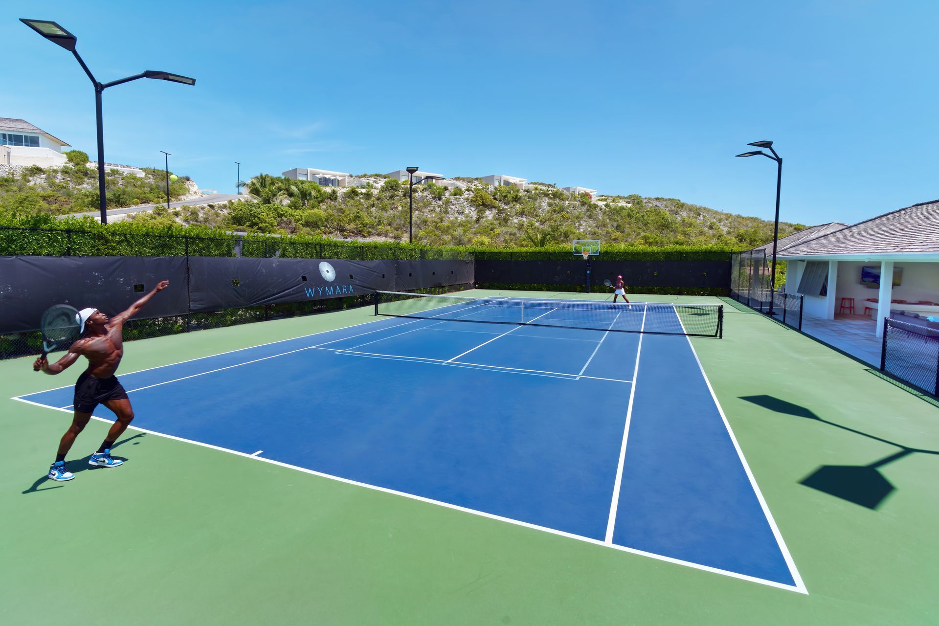 Tennis Court at  Sunset Cove Beach Club