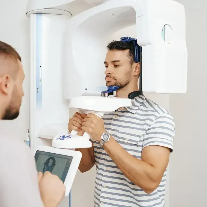 Cone beam computed tomography | Dental patient getting CBCT Scan | Marrero LA