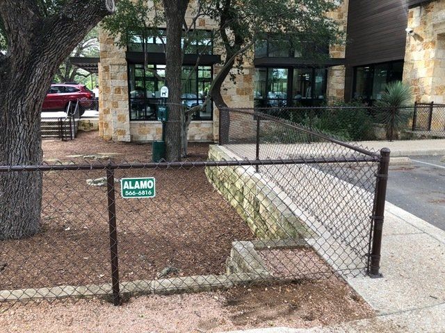 High And Low Height Chain Fences — San Antonio, TX — Alamo Fence Company of San Antonio, Inc.