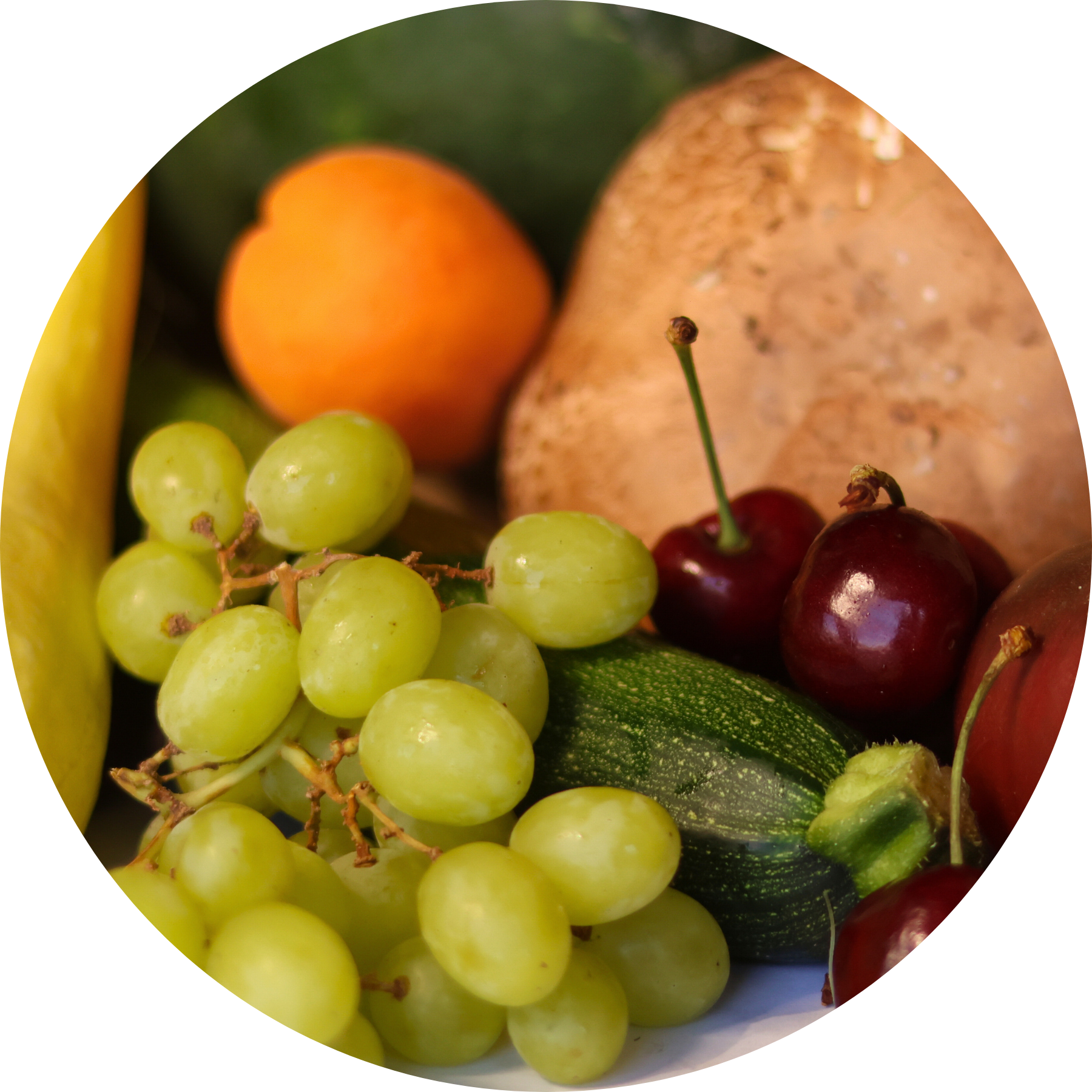 Bowl of steamed vegetables and greens 
