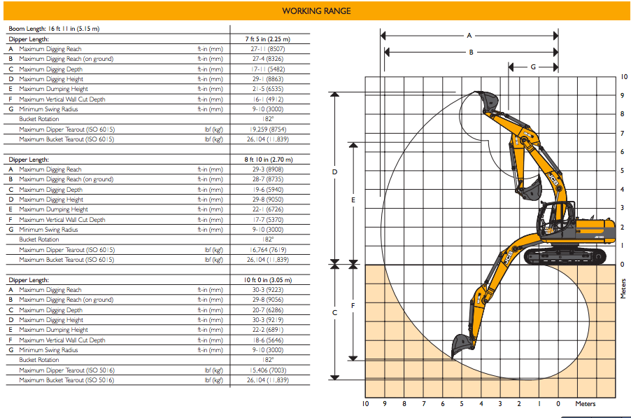 Ekskavaator JCB JS160LC – 16T