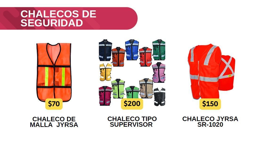 TRAPO INDUSTRIAL APODACA - chaleco de seguridad