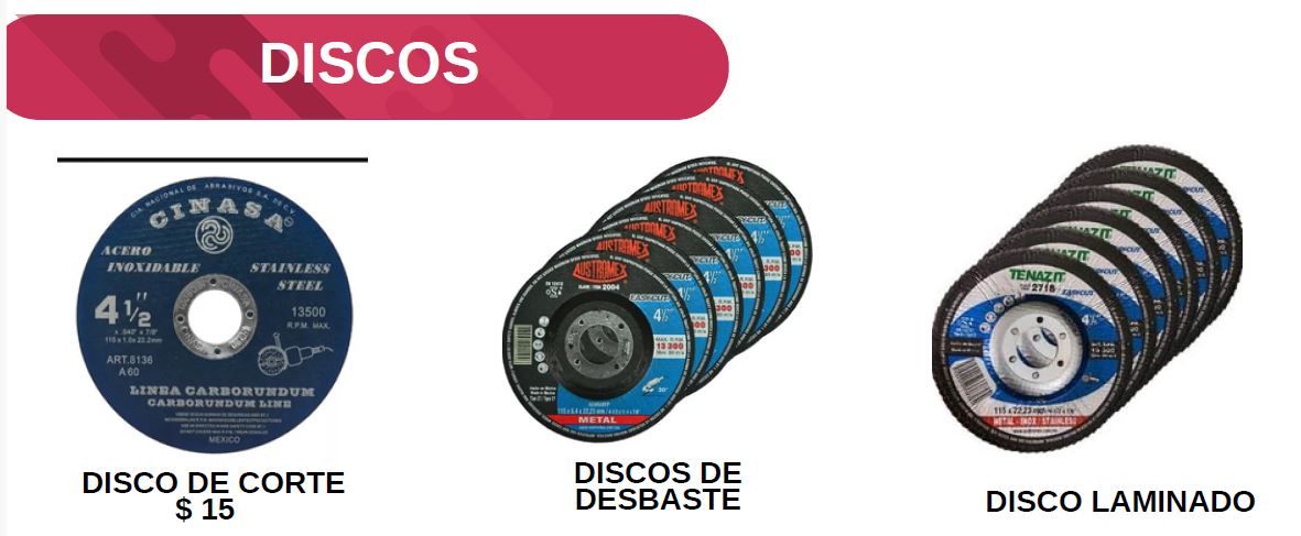 TRAPO INDUSTRIAL APODACA- discos