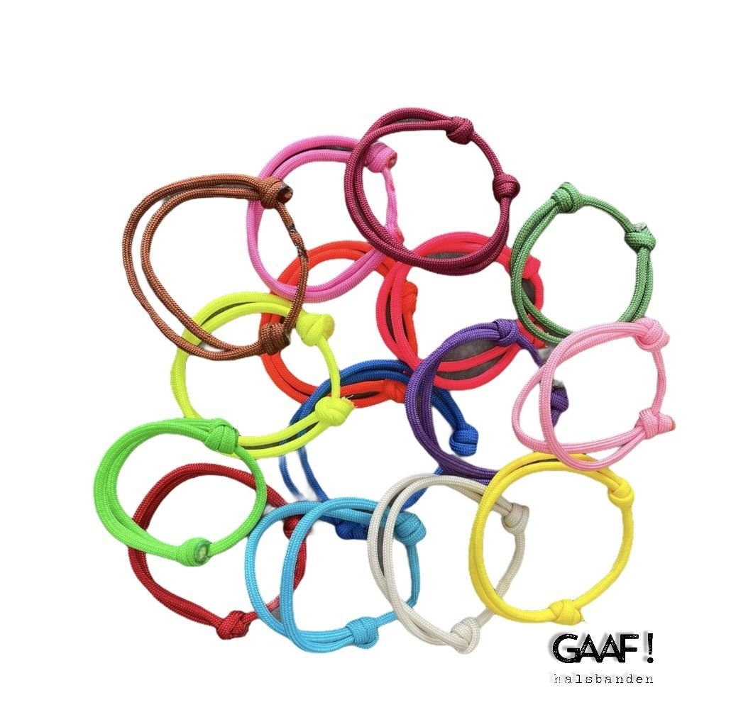 lijn paracord hond puppy herkenningsbandjes