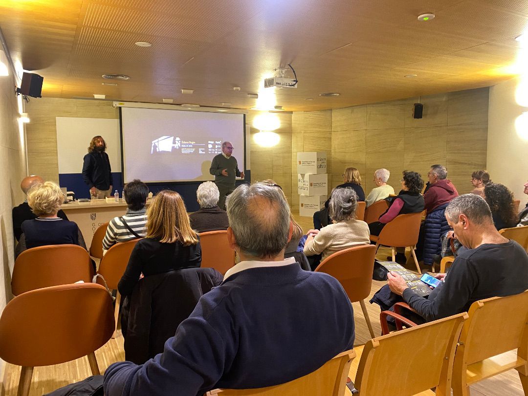 Inauguración de la XVI edición de Febrer Negre en la Biblioteca Pública de Palma Can Sales