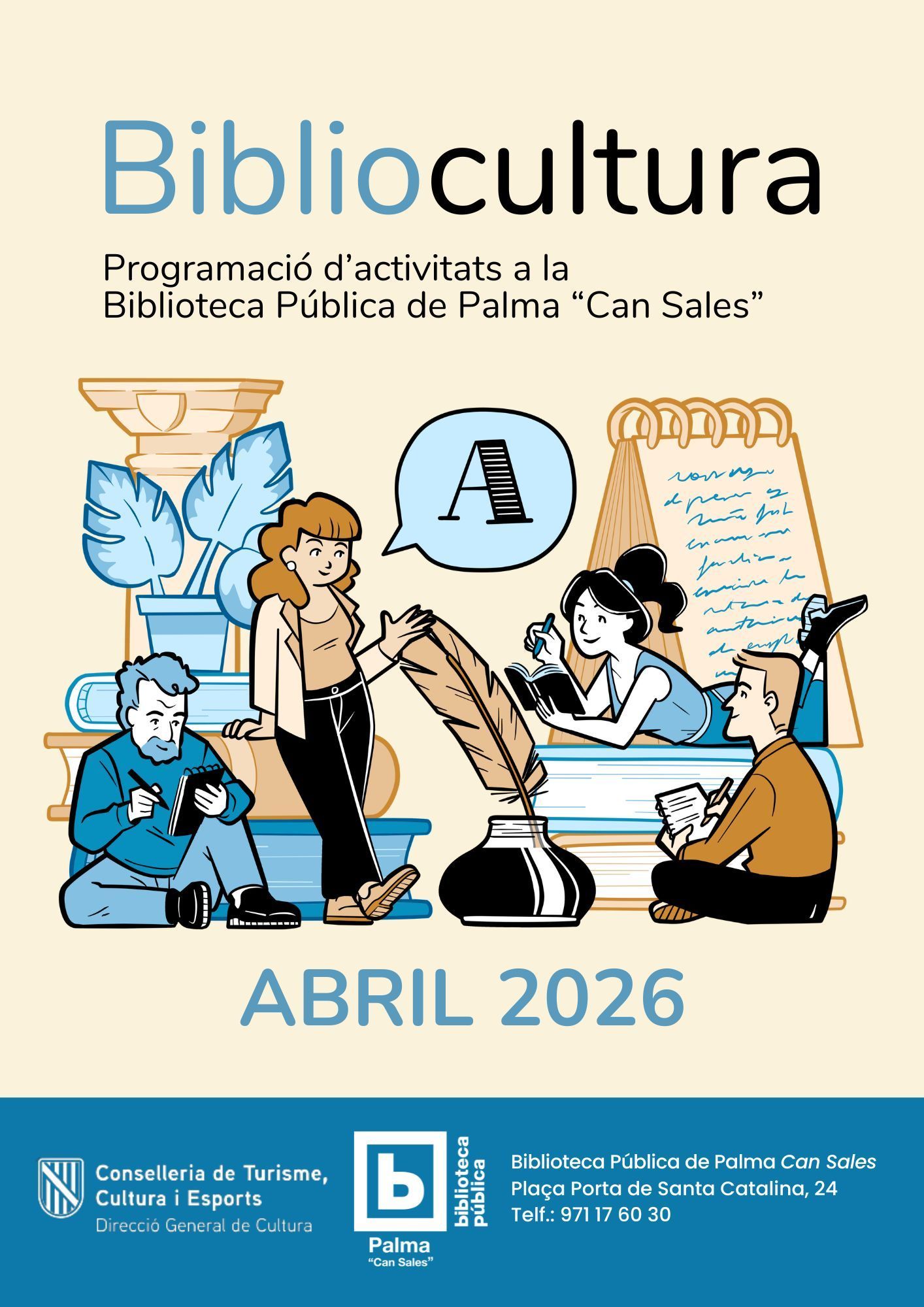 Programació adults: Abril 2026