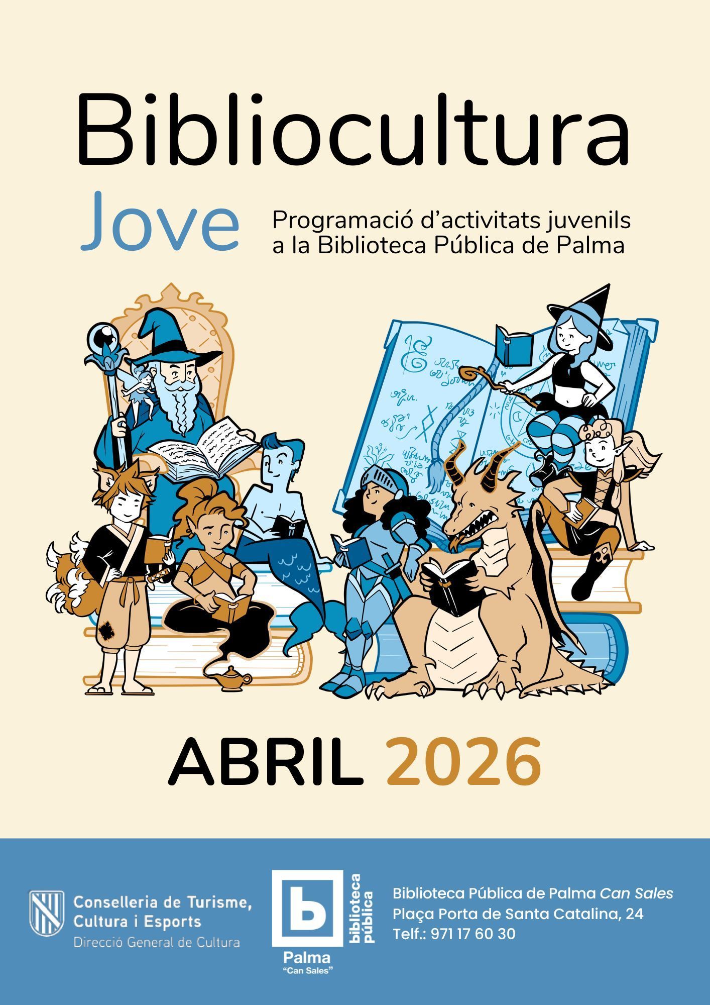 Programació juvenil: Abril 2026