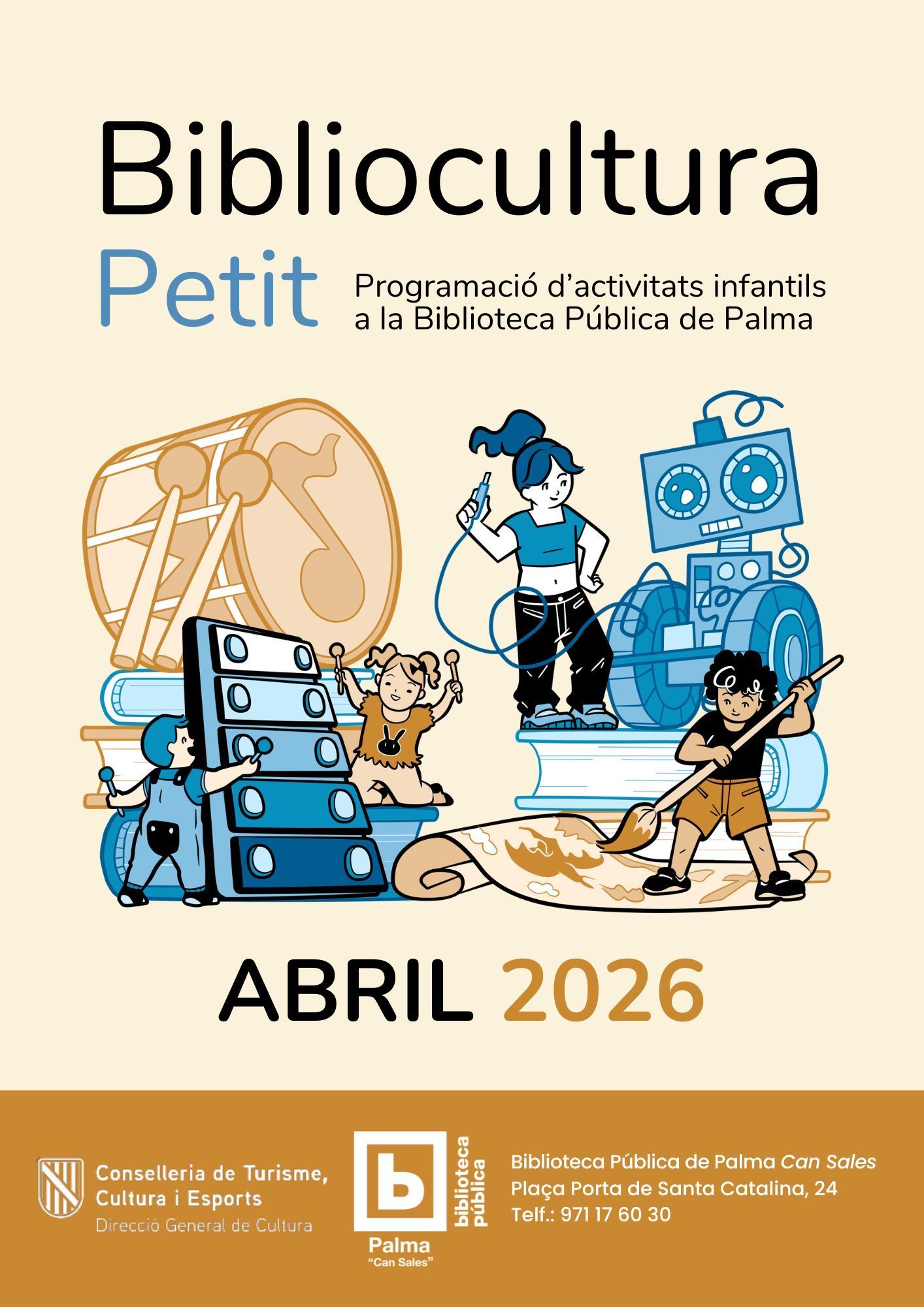 Programació infantil: Abril 2026