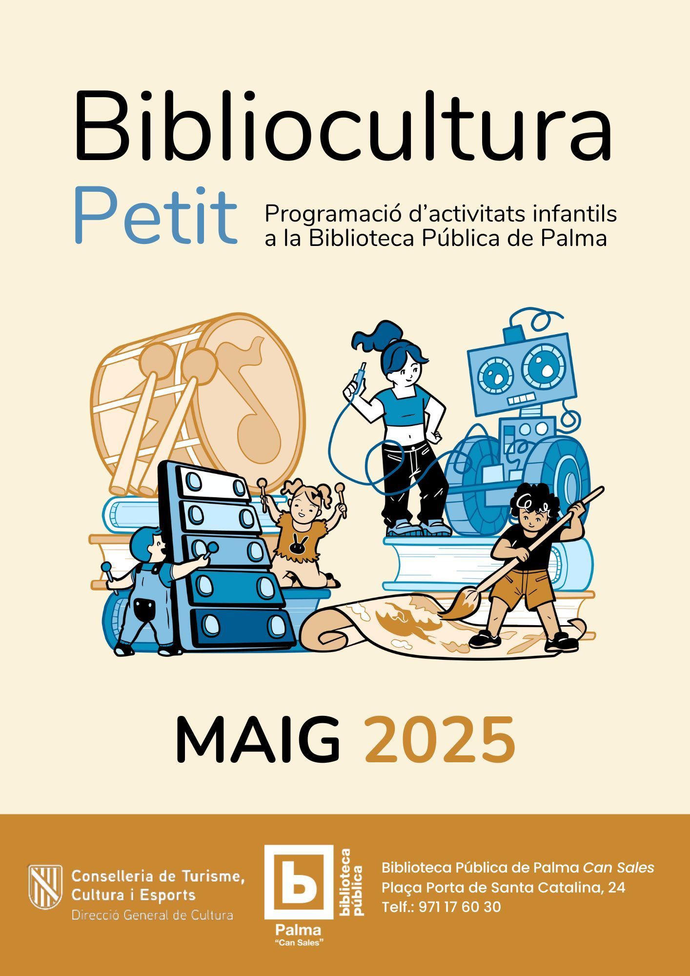 Programació infantil: Maig 2025
