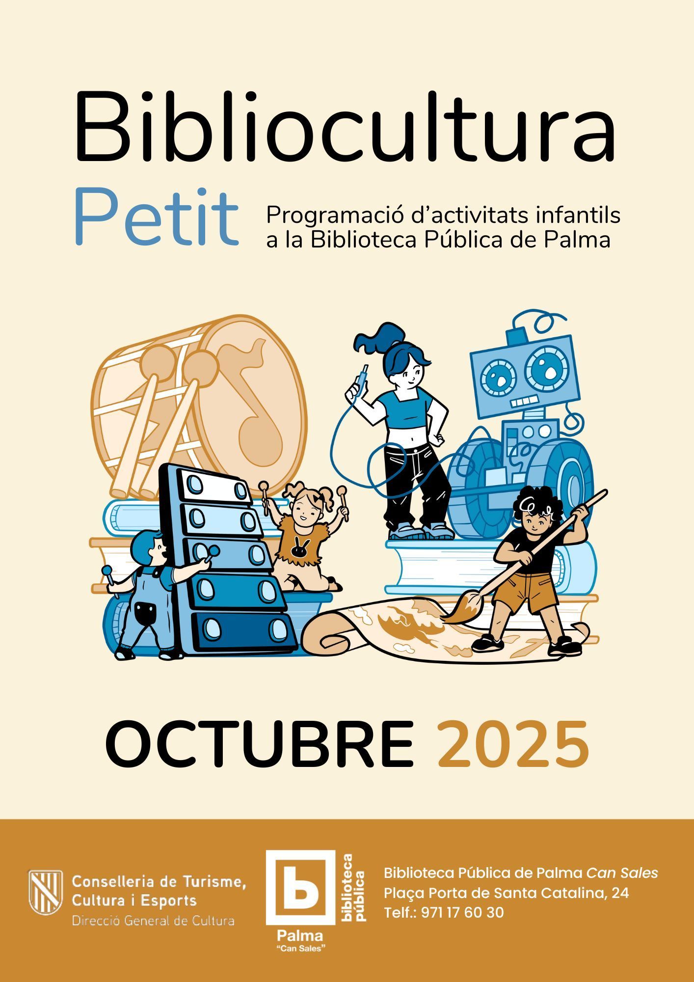 Programació infantil: Octubre 2025