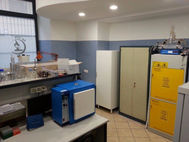 Interno del centro diagnostico