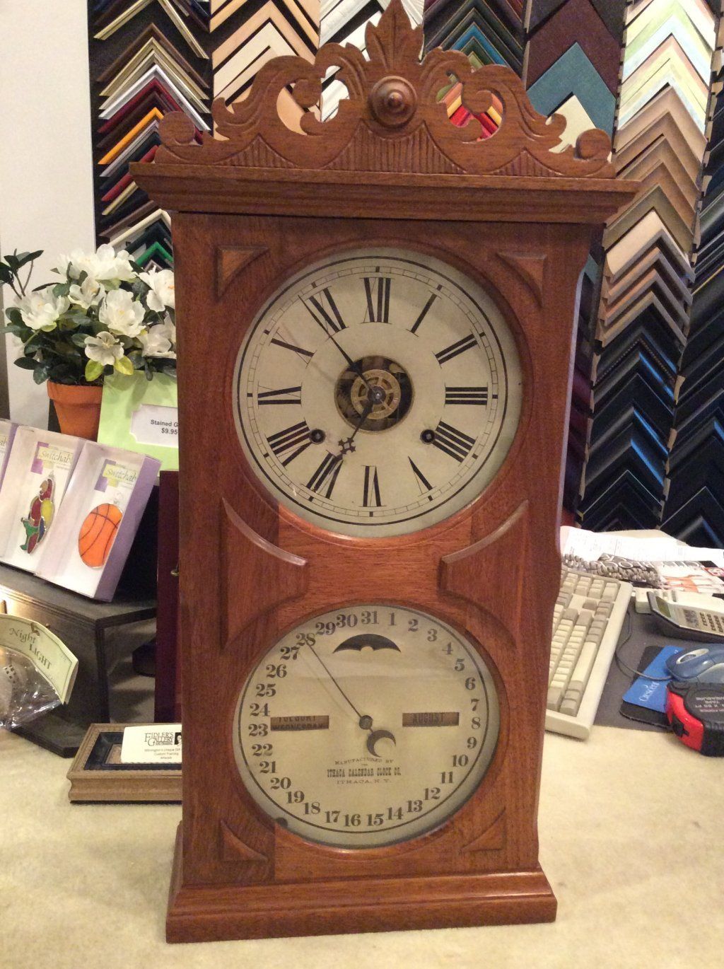 Vintage Clock — Small Pendulum Clock in Wilmington, NC