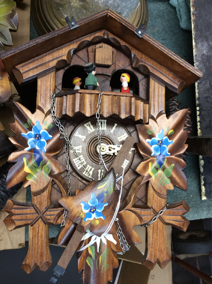 Gift Clock — Cuckoo Clock Hanging in Wilmington, NC