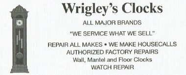 Wrigley's Clocks