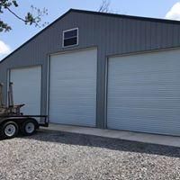 Warehouse with Three Garage Doors - Rutherfordton, NC - Essential Garage Doors